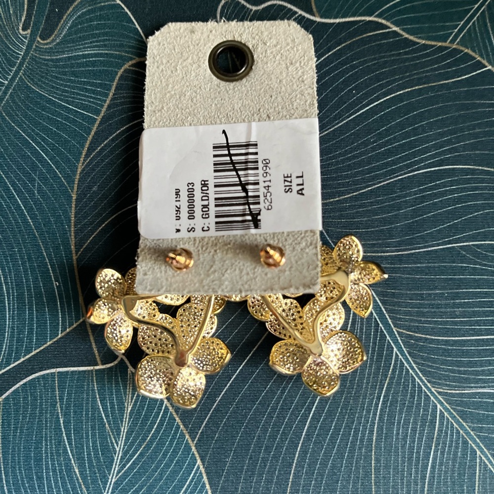 ANTHROPOLOGIE by Maddie Maira Floral Earrings - Picture 4 of 5
